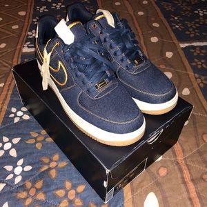 Nike Air Force One • Premium Denim VERY RARE 👟👟